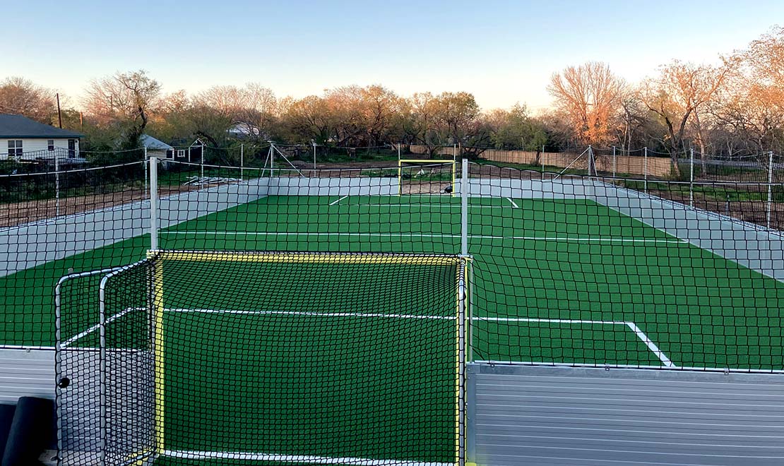 - Mini-Pitch builds SoccerGround Recent